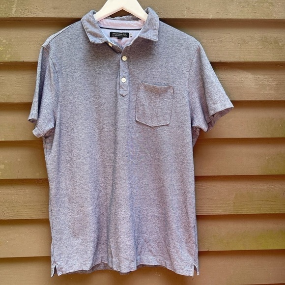 BANANA Republic Mens Blue Performance Polo Large - Picture 5 of 16